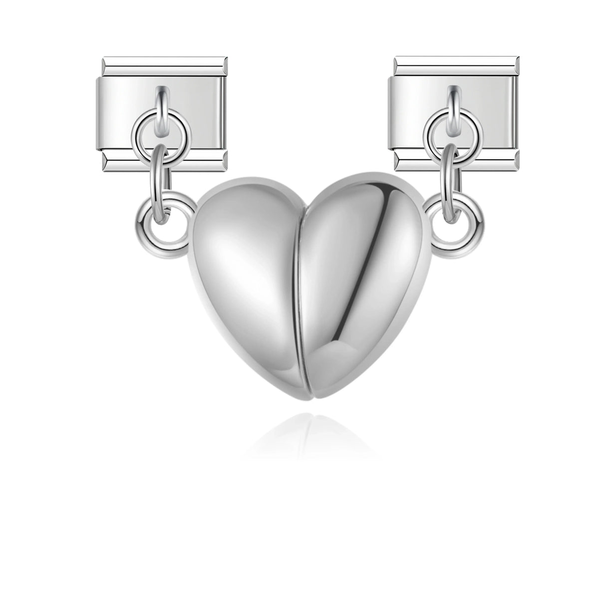 Magnet Love heart-shaped dangle charms