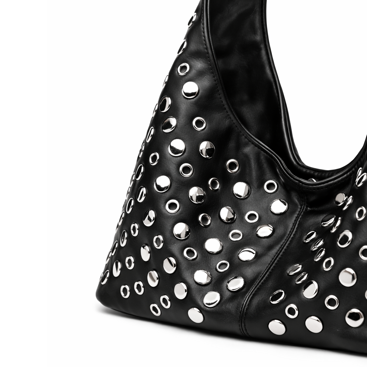 Starlight Stud Hobo Bag