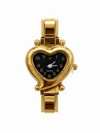 Heart Shape Watch Head (Gold)