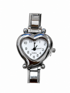 Heart Shape Watch Head (Silver)
