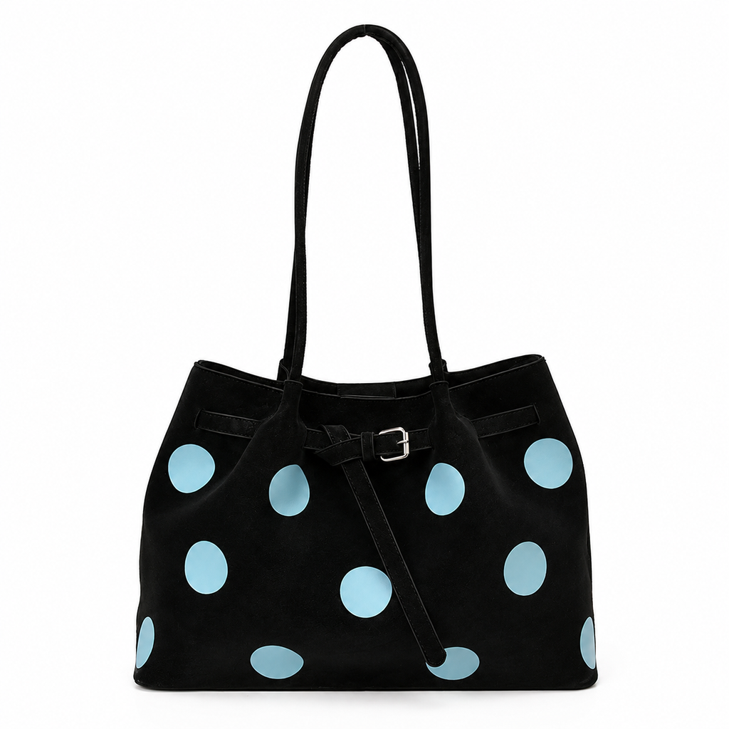 Midnight Dot Tote