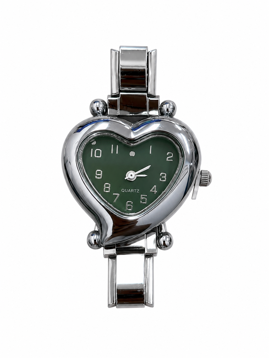 Heart Shape Watch Head (Silver)
