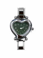 Heart Shape Watch Head (Silver)