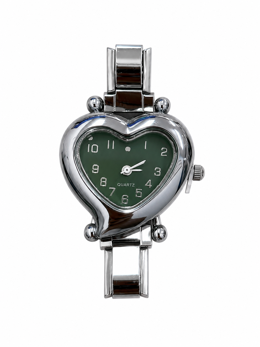 Heart Shape Watch Head (Silver)