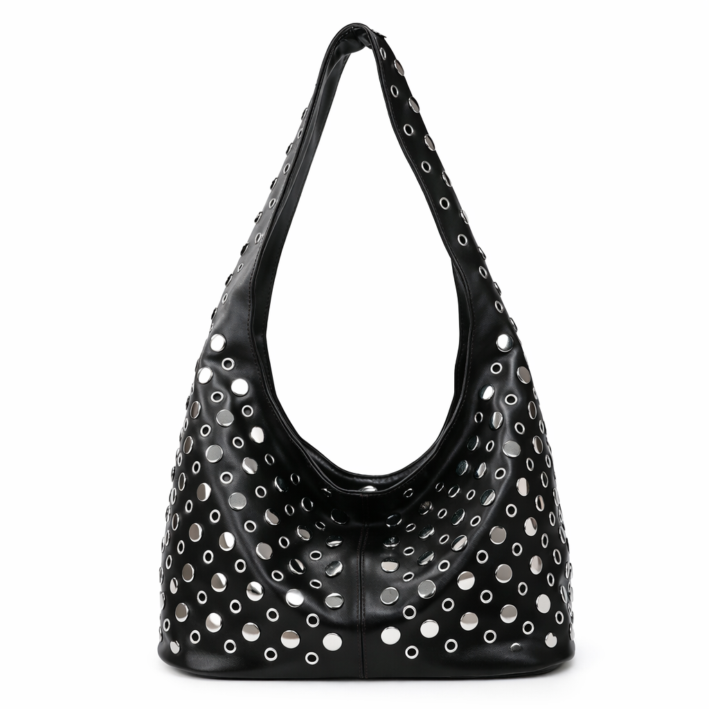 Starlight Stud Hobo Bag