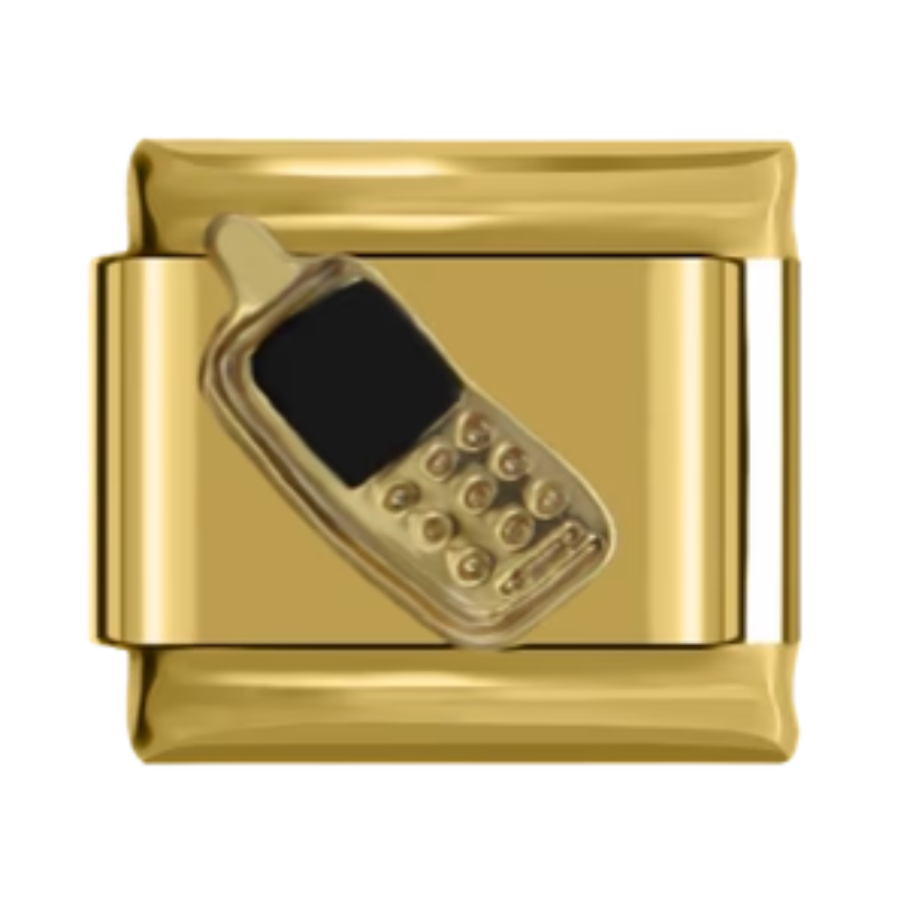 Flip Phone - gold