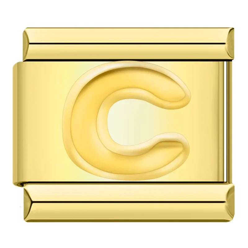Golden letters
