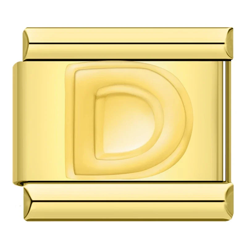 Golden letters