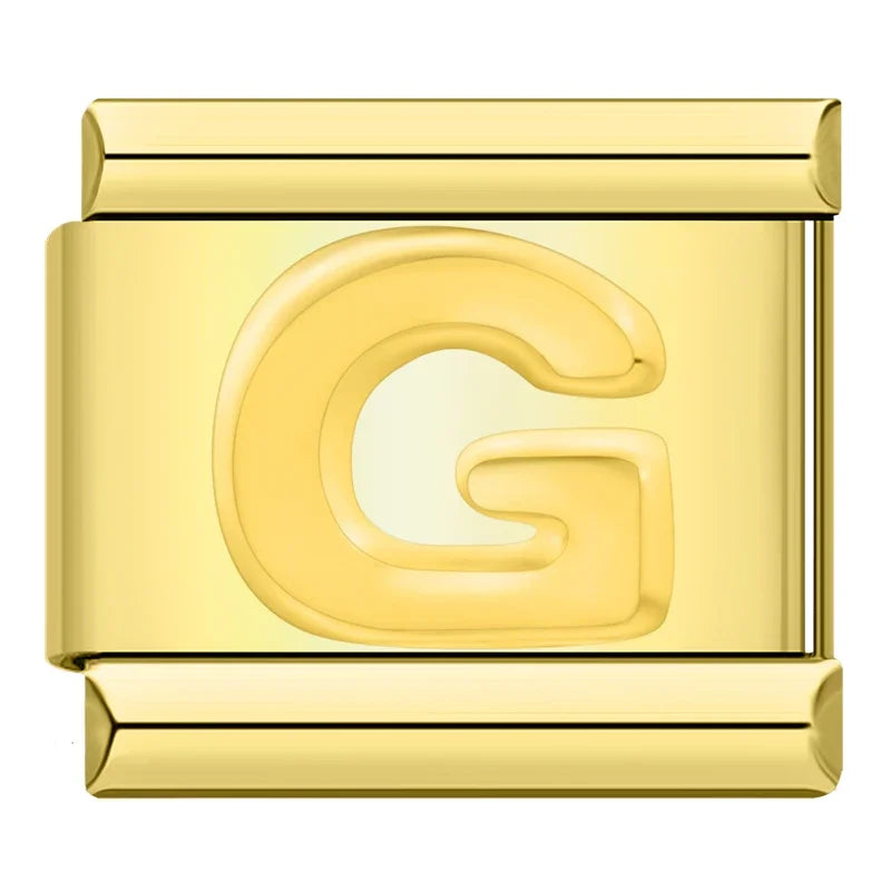 Golden letters