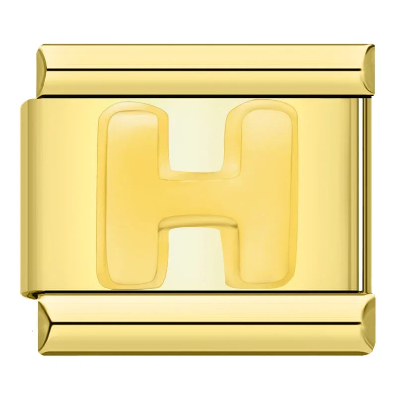 Golden letters