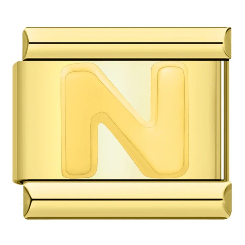 Golden letters