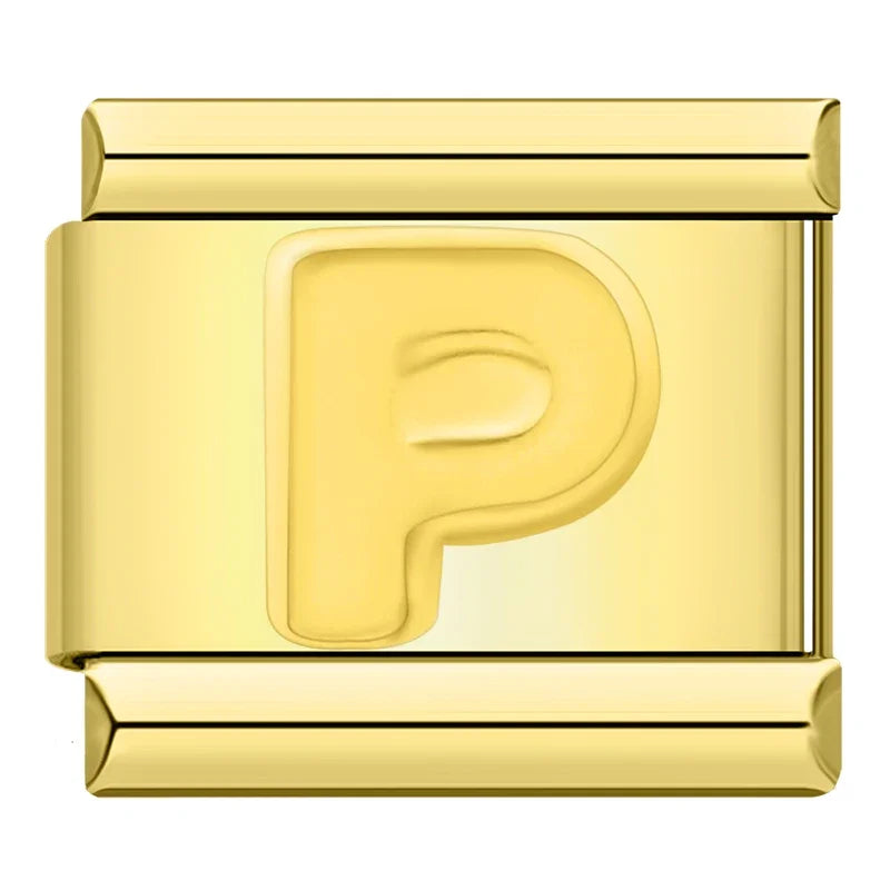 Golden letters