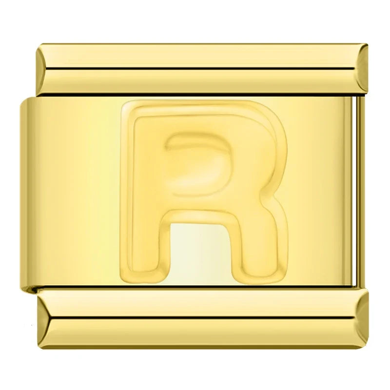 Golden letters