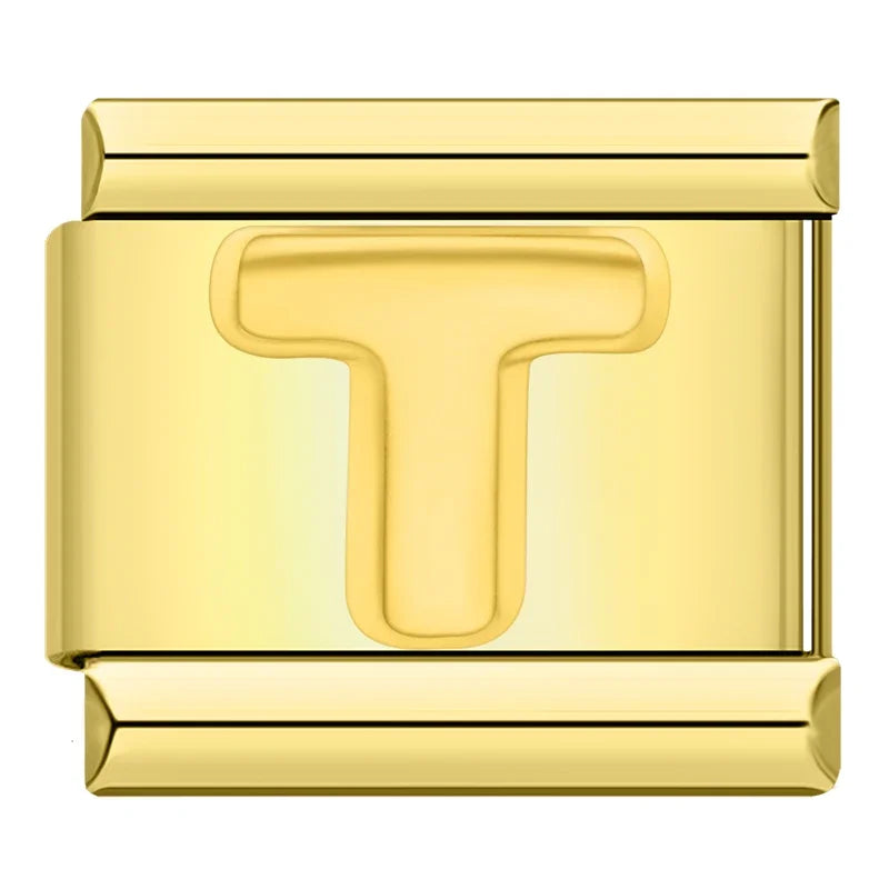 Golden letters