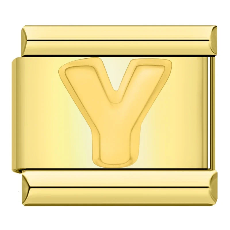 Golden letters