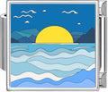Sunset Waves