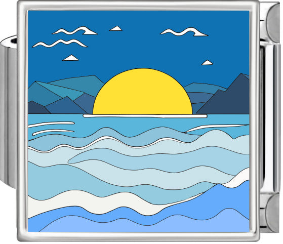 Sunset Waves