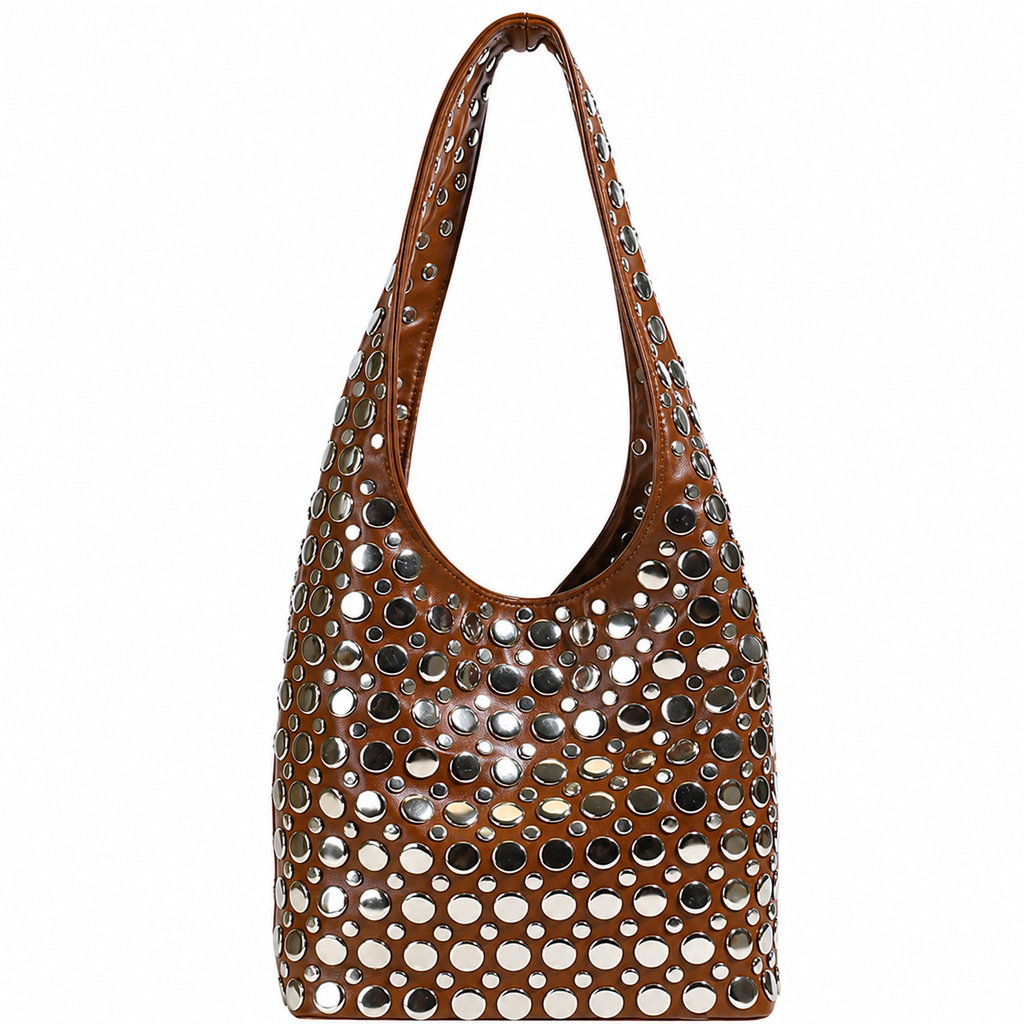 Nova Stud - Caramel Brown