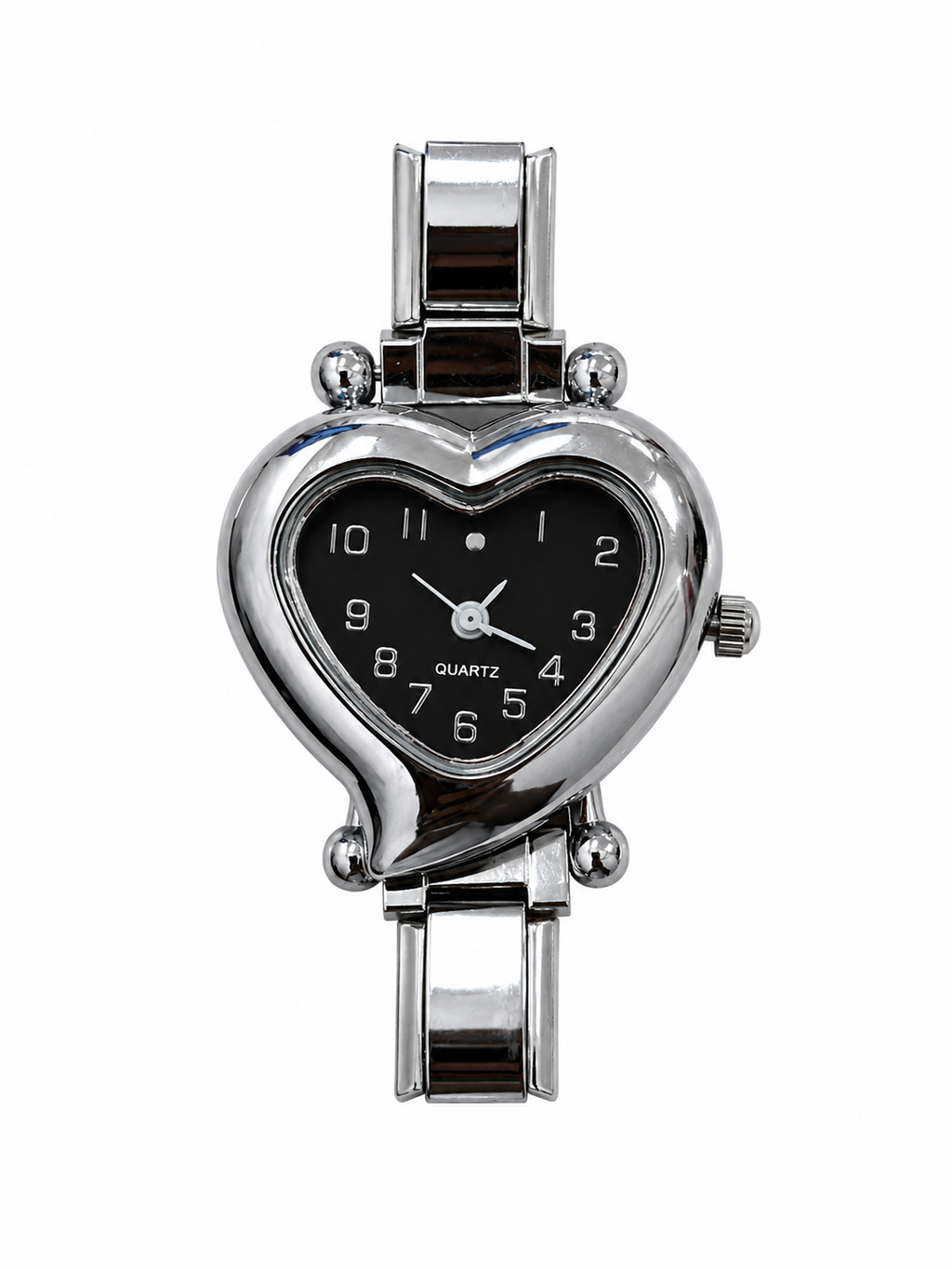 Heart Shape Watch Head (Silver)