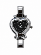 Heart Shape Watch Head (Silver)