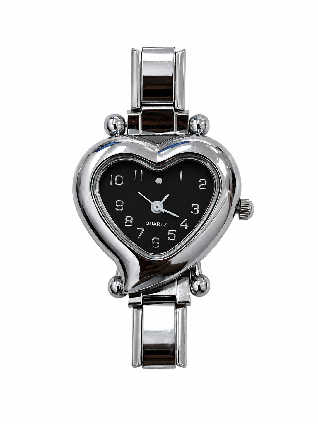 Heart Shape Watch Head (Silver)