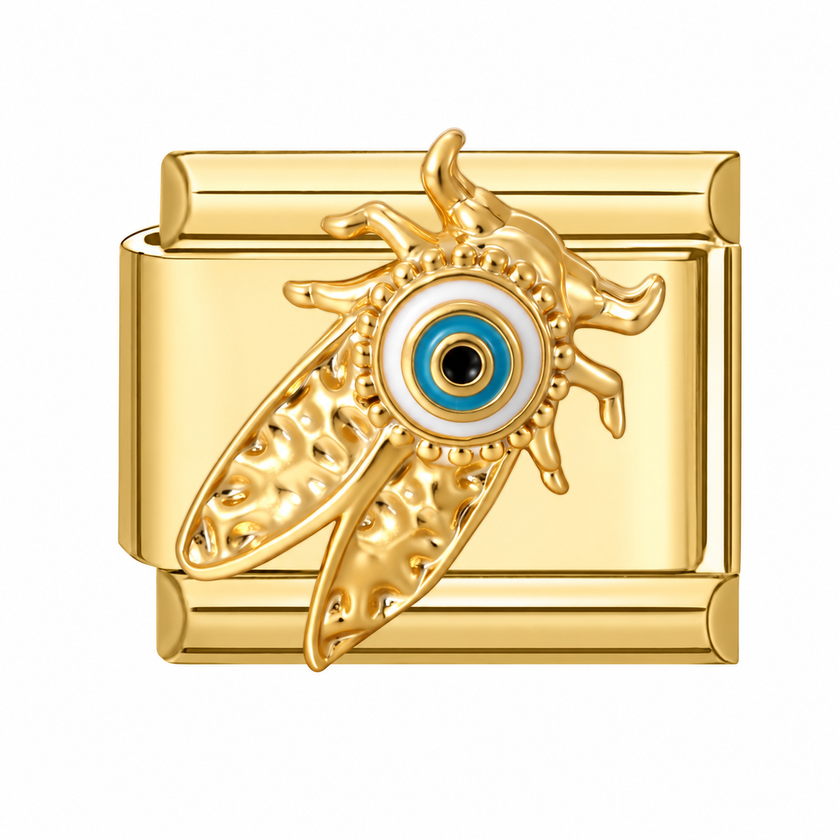 Cicada Evil Eye Italian charm