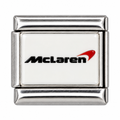 McLaren Emblem silver Italian charm