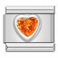 Gem Heart — Orange