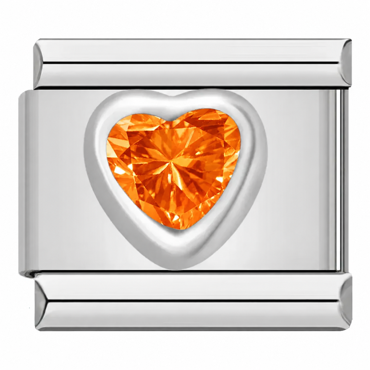 Gem Heart — Orange