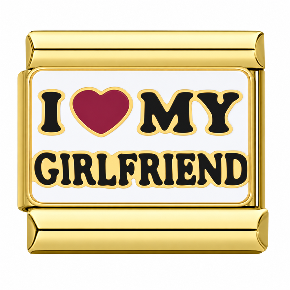 I Love My Girlfriend - gold