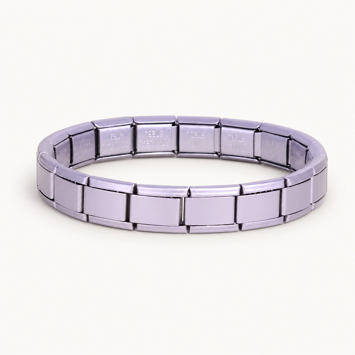 Lilac Italian charm bracelet