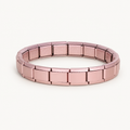 Pink Italian charm bracelet