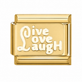 Live Love Laugh Italian charm