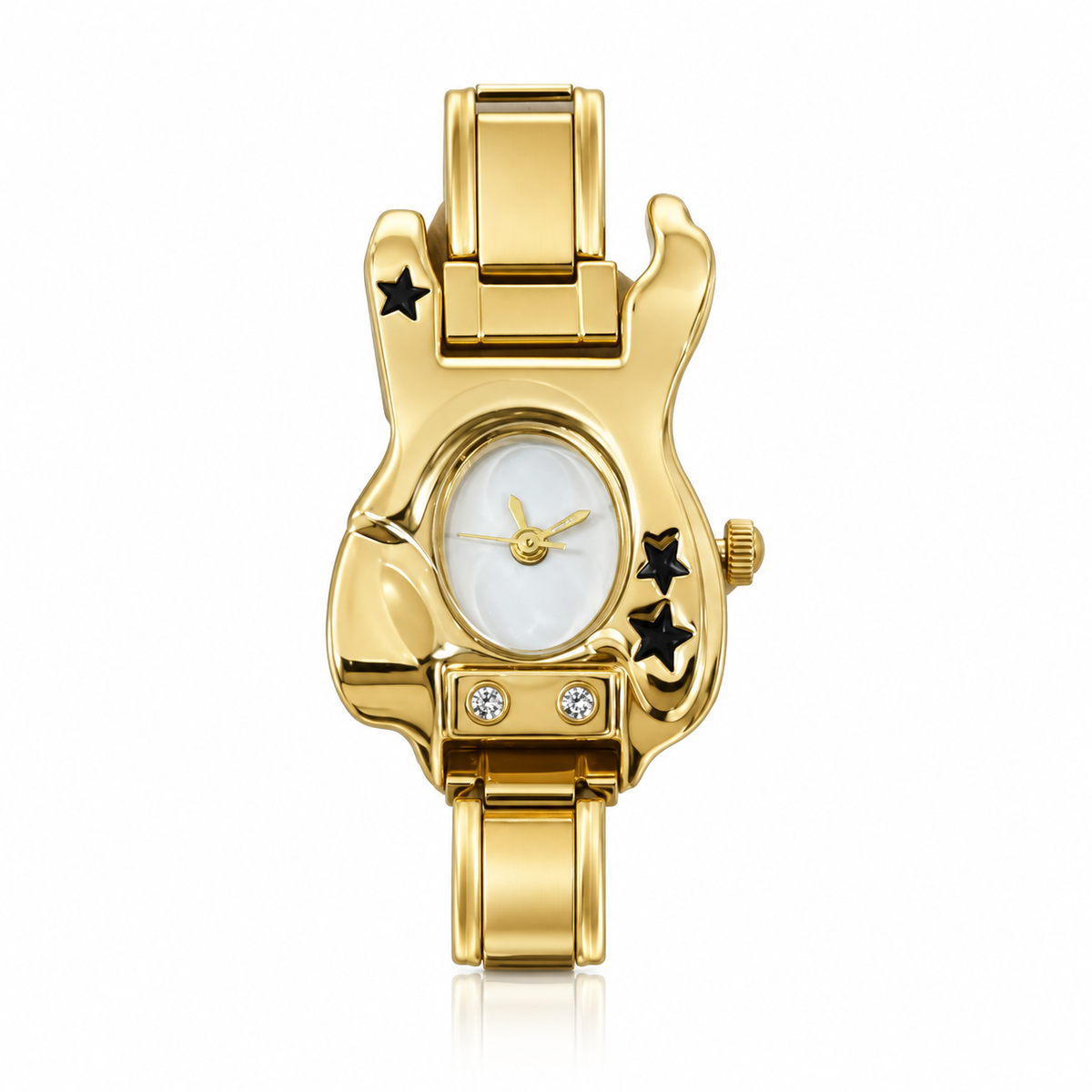 lyra watch head — White dial — white background