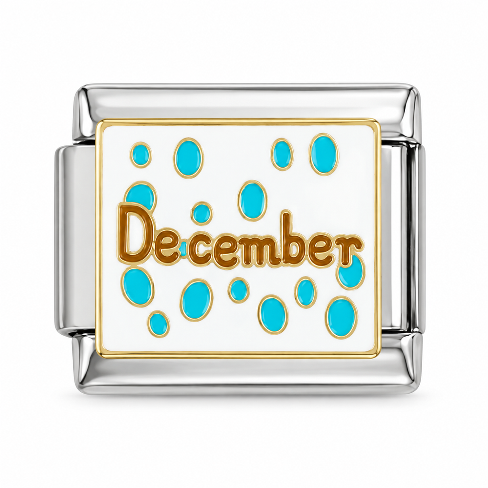 Birth Month — December - silver