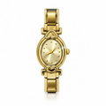 odette watch head — Champagne dial — white background
