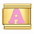 Pink Golden Letters – A