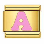 Pink Golden Letters – A