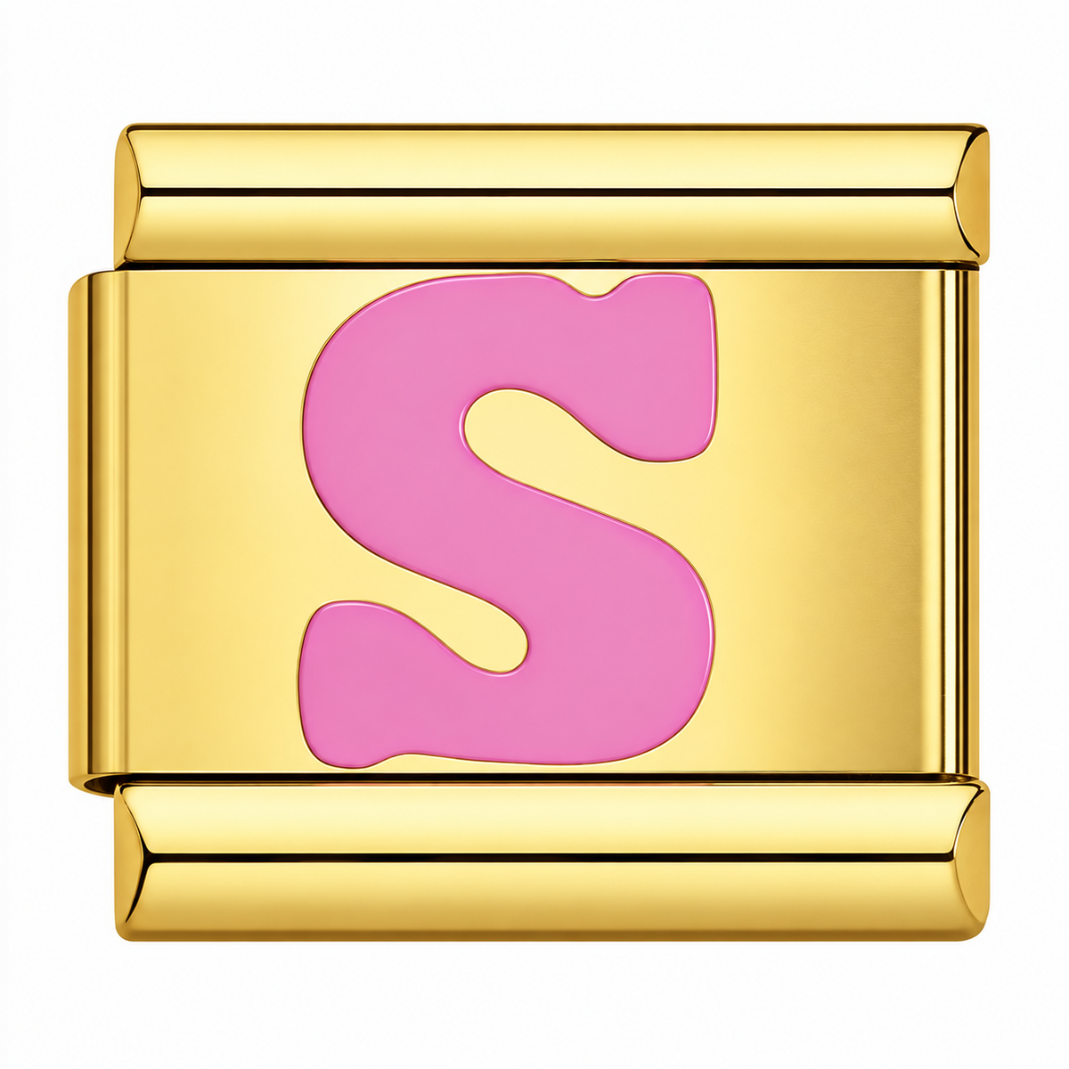 Pink Golden Letters – S