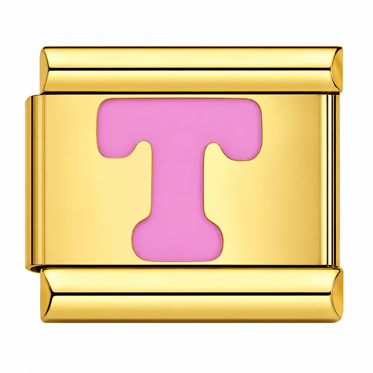Pink Golden Letters – T