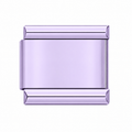 Plain Lilac single Italian charm link