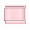 Plain Pink single Italian charm link